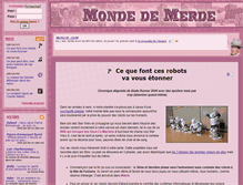 Tablet Screenshot of mondedemerde.net